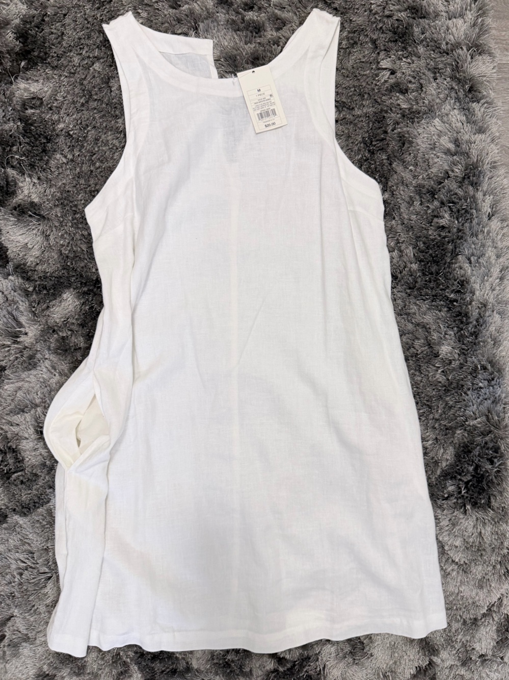 Target White Sleeveless Top